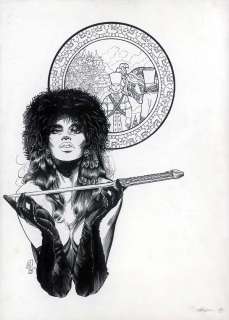 Crisse | Les Ombres du Passé, superbe illustration Ã  l’en… | Banque Dessinée