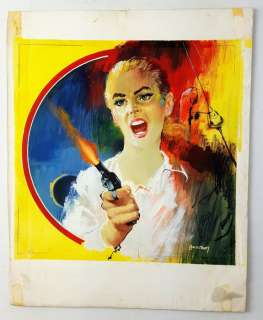 Carlo Jacono - Originale di Copertina "Il Volto della Morte" - Firmato - Loose page | Catawiki