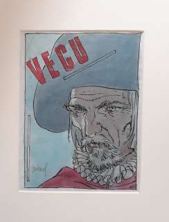 7 vies de l’épervier - Projet de couverture pour le magazine Vécu | Catawiki