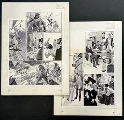 Alfonso Font | Peter The Whaler (2 pages) | Illustration Art Gallery