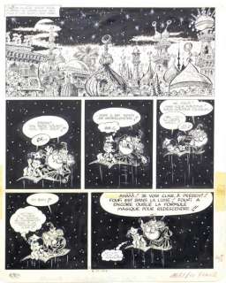 Kiko | FOUFI Planche originale n°1 à l’encre de Chine parue dans le Journal | Cornette de St Cyr