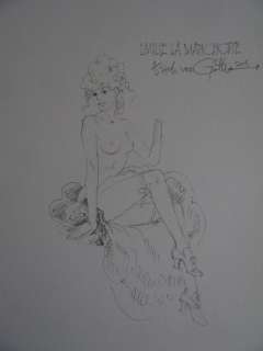 Erich von GÃ¶tha - Dessin original - Emilie la manchotte - Format: Â± 21 x 30 cm. - (2016) | Catawiki