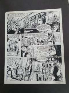 Comanche T11 - Planche originale (p.9) - Les fauves - (1990) | Catawiki