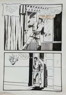 Milo Manara, Jolanda n. 43 - Planche originale - Loose page | Catawiki