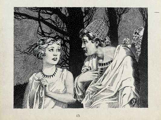 Virgil Finlay | Plate 15 - A Midsummer Night’s Dream (1935) | Shasta/Phoenix
