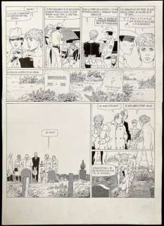 Renaud - Planche originale - Jessica Blandy T11 - Troubles au Paradis - (1995) | Catawiki