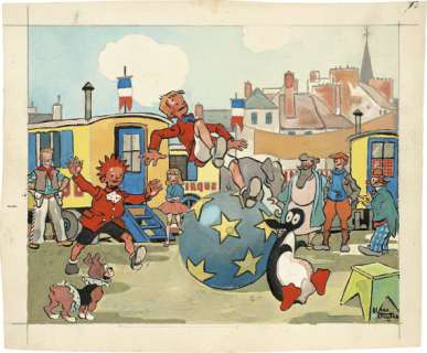 Alain Saint-Ogan - Zig et Puce au cirque