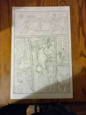 The Dragon King God Killer First Page Original Artwork Page #1 Concept Drawing. | eBay US (Buy It Now)