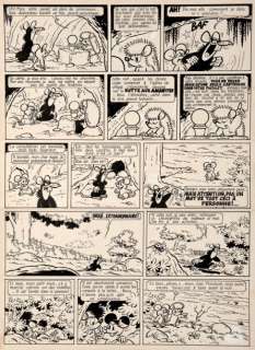 Macherot | Chlorophylle et les conspirateurs Encre de Chine pour la très | Millon