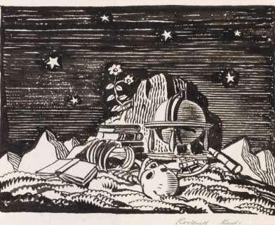 Lot 629 - A drawing for Rockwell Kent‘s Moby Dick
