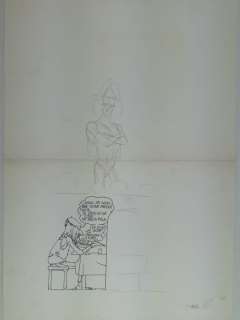 Andrea Pazienza - illustrazione originale "Cannibbale: Bono Sto Nero!" cm 34x48 - Loose page - First edition | Catawiki