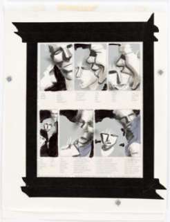 Kyle Baker Why I Hate Saturn #1 Story Page 55 Original Art Group of 2 (DC/Vertigo, 1990). Offered here is an - | Heritage