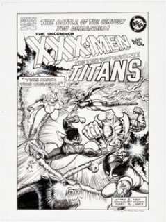 Welz, Larry - Larry Welz, Marv Wolfman, and Larry Todd Cherry‘s Jubilee #3 Splash Page 1 Original Art (Cherry Comics, 1993)....