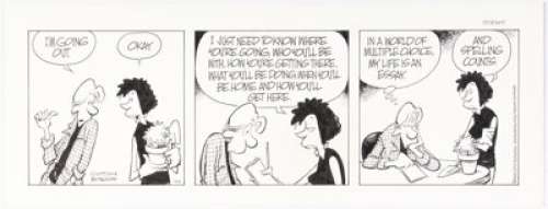 Jerry Scott and Jim Borgman Zits Daily Comic Strip Original Art dated 7-23-05 (King Features Syndicate, 2005). | Heritage