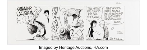 Jerry Scott and Jim Borgman Zits Daily Comic Strip Original Art dated 5-27-11 (King Features Syndicate, 2011). | Heritage