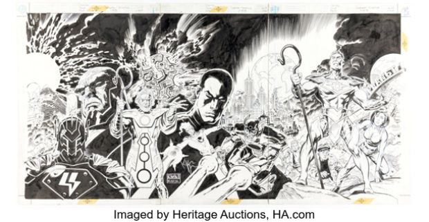 Kieron Dwyer and Hilary Barta Superman: The Dark Side #1-3 Cover Triptych Original Art (DC/Elseworlds, 1998). (Total: 3 Original Art) | Heritage