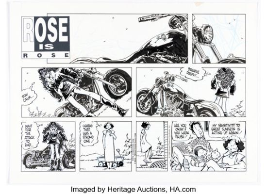 Pat Brady Rose is a Rose Sunday Comic Strip dated 6-14-98 (United Features Syndicate, 1998). | Heritage