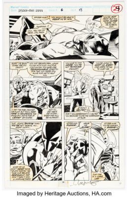 Rick Leonardi and Al Williamson Spider-Man #2099 Story Page 18 Original Art (Marvel, 1993). | Heritage