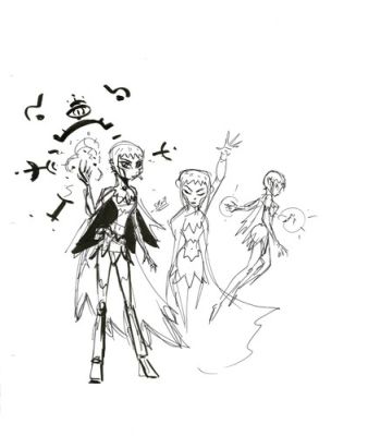 Dave Bullock Hand-Drawn Comic Illustration for Covers n Book DC H16 | eBay US (Buy It Now)