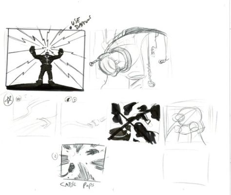 Dave Bullock Hand-Drawn Comic Illustration for Covers n Book DC M4 | eBay US (Buy It Now)