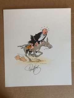 Suske en Wiske - Originele tekening in kleur - Lambik - Rinoramp - Loose page | Catawiki