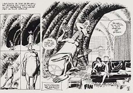 Dracurella T3 - Orginal page (p.3) L’Oncle De Dracurella - (1987) | Catawiki