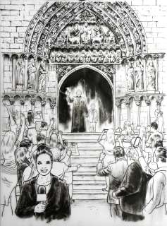 Emmanuel Reuzé | « Faut pas prendre les cons pour des gens » – Mariage – Illustration Originale | Zic et Bul