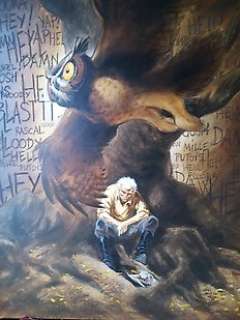 Pé, Frank (Zoo) - Origineel schilderij in acryl - Hommage aan Jean Giraud - 70x 90 cm. - canvas on frame | Catawiki