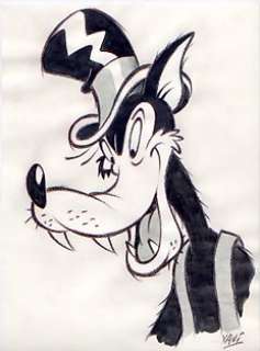 Xavi - Dibujo original - BIG BAD WOLF 1933 - First edition (2020)