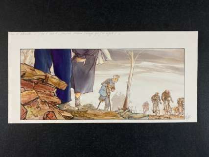 Lax - Dessin original couleur - Pain d’alouette - (2009) | Catawiki