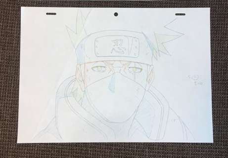 NARUTO ANIME B1 - Naruto anime original Douga drawing Studio Pierrot.Kakashi Hatake - Loose page - First edition | Catawiki