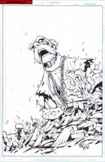 Joe Madureira - battle chasers issue 06 page cover