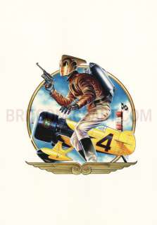 Dave Stevens - rocketeer painted cover by dave stevens