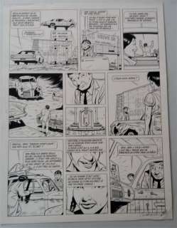 Constant, Michel - Originele pagina - Bitume - De snelweg van het verdriet | Catawiki