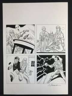 Martyn Mistére n. 285 - illustrazioni per cover originale "Il Grande Houdini" - Loose page - (2006) | Catawiki