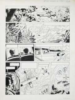 Chaillet Gilles | Lefranc Planche 2 de l’album Les portes de l’enfer... | Vermot et Associés