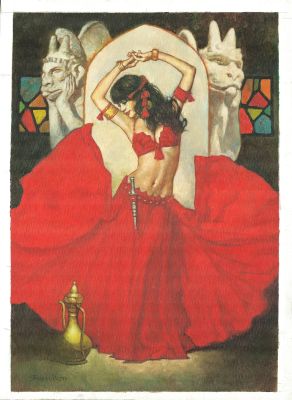 Mata Hari – The Red Dancer | Corner4art