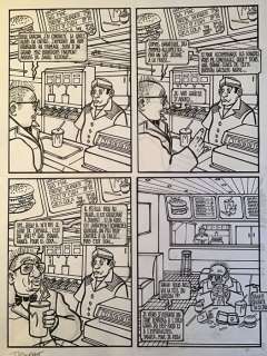 Tronchet, Didier - Planche originale - Raymond Calbuth T1 - Fils du vent - (1987) | Catawiki