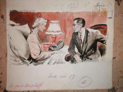 E. Tonelli - 3x illustrazioni originali firmate - Loose page | Catawiki