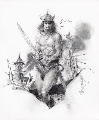 Tony de Zuniga | Conan The Barbarian | Tavole Originali