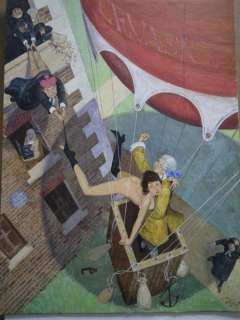 Erich von GÃ¶tha - Dessin original en couleur - Evasion - (2013) | Catawiki