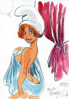 Walthéry. Illustration originale | BDEnchères