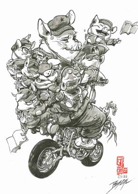 Kim Jung Gi Tribute #2 | Corner4art