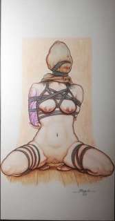 Stefano Mazzotti - disegno originale prova per Albo "BD Bondage & Discipline - Loose page | Catawiki