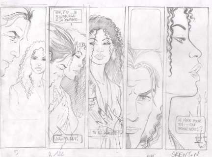 Grenson | NiklosÂ Koda, études Ã  la mine de plomb de la pl… | Banque Dessinée