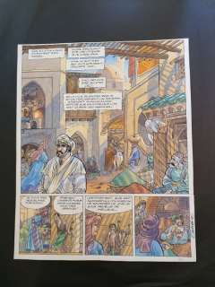 Maltaite, Eric - Planche originale couleur - Les 1001 nuits de Shéhérazade - (2001) | Catawiki