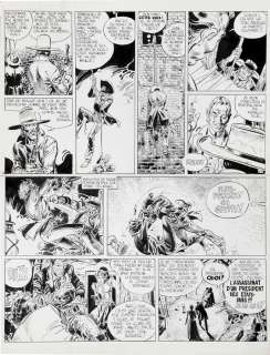 Giraud | Blueberry, planche n°41 Ã  l’encre de Chine d… | Banque Dessinée