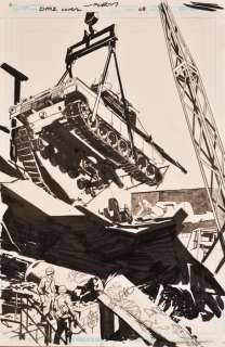 Leon John Paul | DMZ - Couverture originale du Comics "DMZ", Issue 68, 2 of 5, "The Five Nations of New York" - (2011) | Catawiki