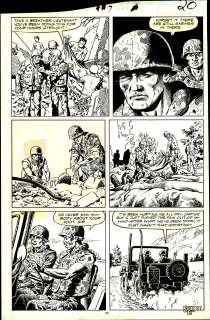 John Severin | Severin - Semper Fi #7, Page 20, Marvel 1989 NO RESERVE | Russ Cochran