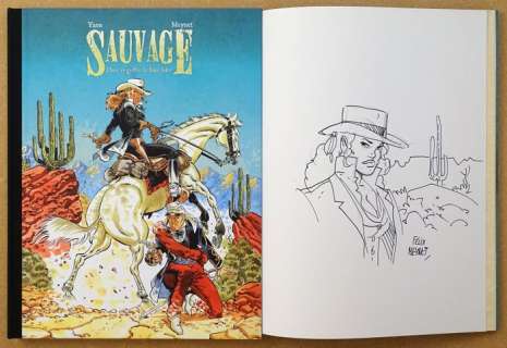 Meynet / Yann | Sauvage T2 - Dans les griffes de Salm-Salm + 2x ex-libris + dédicace - C - TL - Cartonné - (2018) | Catawiki